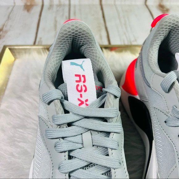 New PUMA RS-X Grey Pink Sneakers - Picture 7 of 10